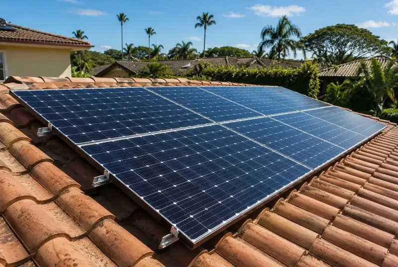Installation de panneaux solaires à Saint-Erblon